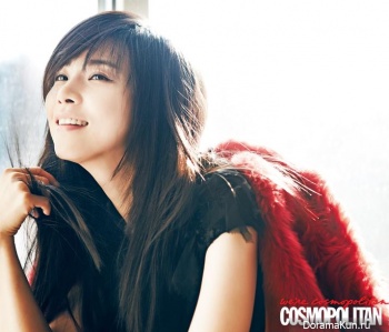 Lee Bo Young для Cosmopolitan January 2013