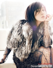 Lee Bo Young для Cosmopolitan January 2013