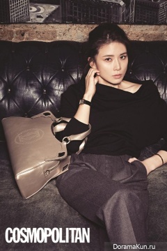 Lee Bo Young для Cosmopolitan Korea December 2013