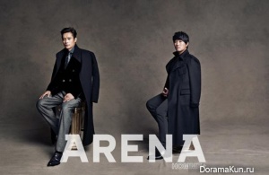 Lee Byung Hun и др. для Arena Homme Plus December 2012