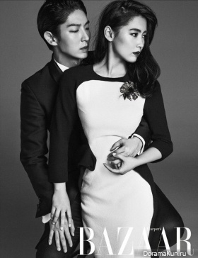Lee Jun Ki, Nam Sang Mi для Harper’s Bazaar Korea July 2014