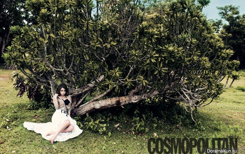Lee Min Jung, Song Ji Hyo для Cosmopolitan Korea April 2012