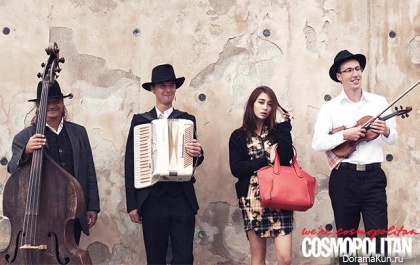 Lee Min Jung для Cosmopolitan Korea October 2013