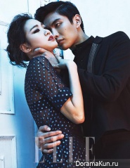 Lee Min Ki, Kim Go Eun для Elle March 2014