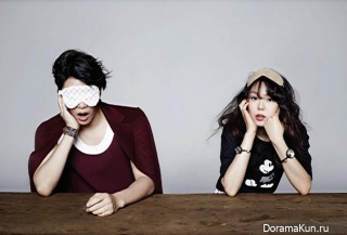 Lee Min Ki, Kim Min Hee для Harper’s Bazaar March 2013 Extra
