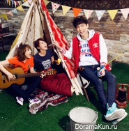 Lee Min Ki, Kang Ji Young, Han Seung Yeon для UNIONBAY 2012