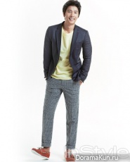 Lee Sang Woo для InStyle October 2012