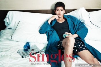 Lee Sang Yoon для Singles December 2012