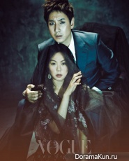 Lee Seon Kyun & Kim Min Hee для Vogue 2012