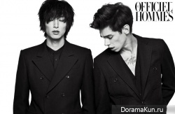 Cole and Lee Soo Hyuk для L'Officiel Hommes Korea 2011
