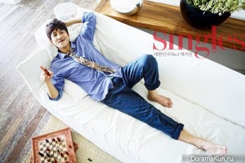 Lee Sun Gyun для Singles January 2013