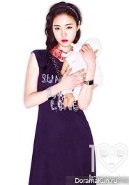 Lee Yeon Hee для InStyle March 2013