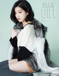 Lee Yoo Bi для Elle Girl December 2012