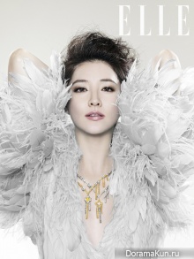 Lee Young Ae для Elle November 2012