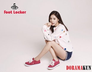 Min Hyo Rin для Foot Locker 2012 Ad Campaigns