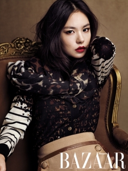 Min Hyo Rin для Harper's Bazaar Korea December 2011