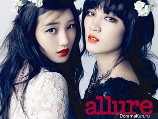 Jia, Suzy для Allure December 2012