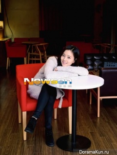 Moon Chae Won для Newsen Korea 2012