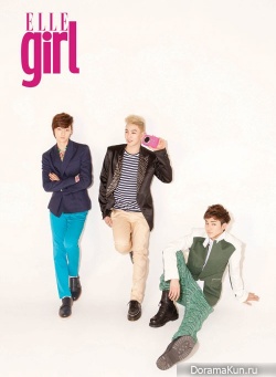 NU'EST для Elle Girl Korea April 2012
