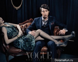 Oh Man Suk и др. для Vogue January 2013