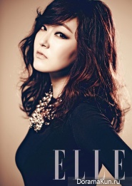 Park Jin Hee для Elle Korea October 2012