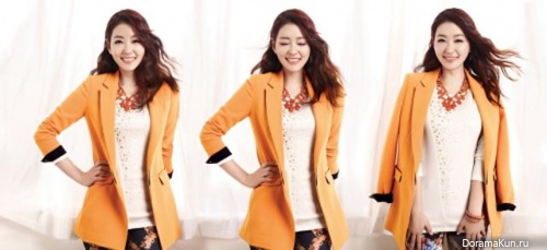 Park Jin Hee для Olivia Hassler Breezy Spring 2013 Ads