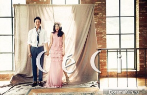 Park Shin Hye, Yoo Yeon Seok для CeCi August 2014
