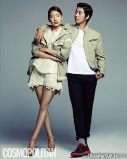 Park Shin Hye, Yoon Kye Sang для Cosmopolitan Korea May 2013