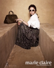 Park Si Yeon для Marie Claire Korea May 2012