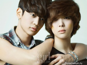 Minho (SHINee), Sulli (f(x)) для Vogue Girl Korea 2012 Extra