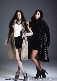 SNSD (Seohyun, Yuri) для Billboard Magazine 2013