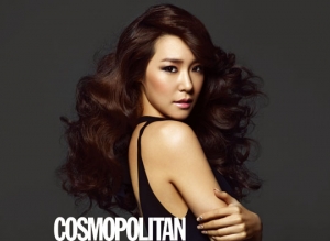 Jessica, Tiffany, Yuri (SNSD) для Cosmopolitan October 2011