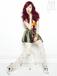 SNSD's Taetiseo для Elle Girl Korea July 2012