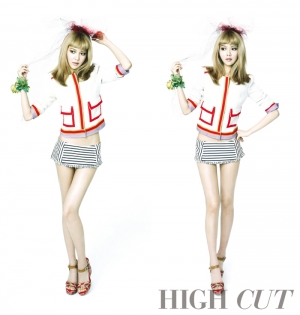 SNSD's Sooyoung для High Cut Vol. 77