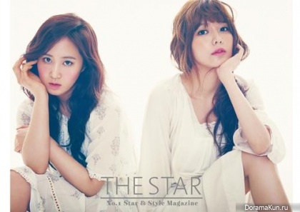 Sooyoung, Yuri (SNSD) для The Star April 2013