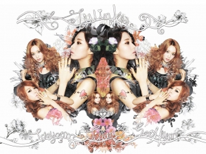 SNSD's TaeTiSeo для Twinkle Concept Photos