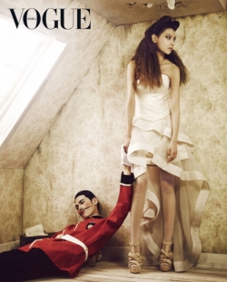 SNSD’s Sooyoung, Tiffany для Vogue Korea December 2011