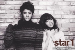 Jung Eunji (A Pink), Seo In Guk для @Star1 2012 Extra