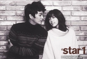 Jung Eunji (A Pink), Seo In Guk для @Star1 2012 Extra