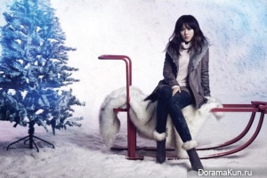 Son Ye Jin для Châtelaine Winter 2012 Ads