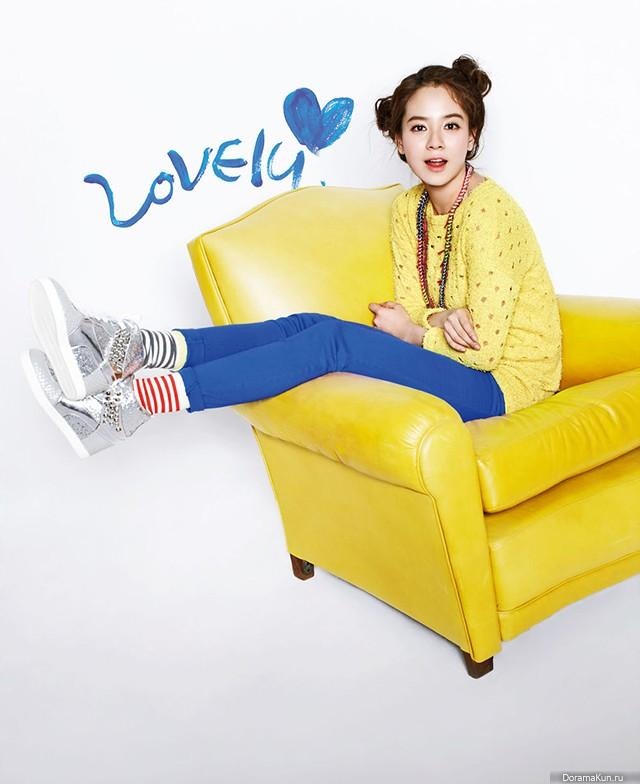 Song Ji Hyo для YESSE Spring 2013 Ads.