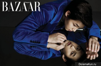 Song Joong Ki для Harper’s Bazaar October 2012