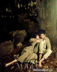 Song Joong Ki, Park Bo Young для Vogue October 2012