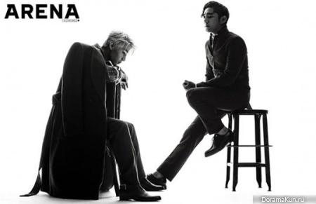Super Junior M (Kangin, Henry) для Arena Homme Plus 2013
