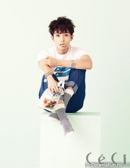 Super Junior (RyeoWook) для CeCi Magazine June 2014