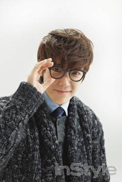 Super Junior's Donghae для InStyle Korea January 2011