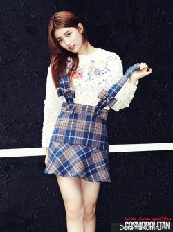 Suzy (Miss A) для Cosmopolitan Korea September 2013