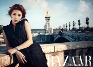 Suzy (Miss A) для Harpers’ Bazaar August 2013
