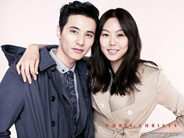 Kim Min Hee, Won Bin для Chris. Christy Spring 2013 Ads