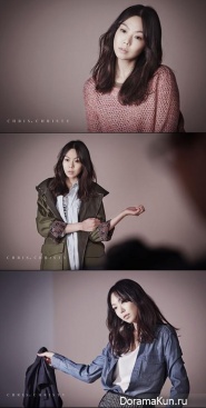 Kim Min Hee, Won Bin для Chris. Christy Spring 2013 Ads